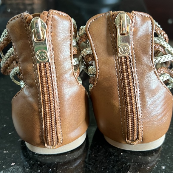 Michael Michael Kors Leather Sandals - Picture 4 of 7